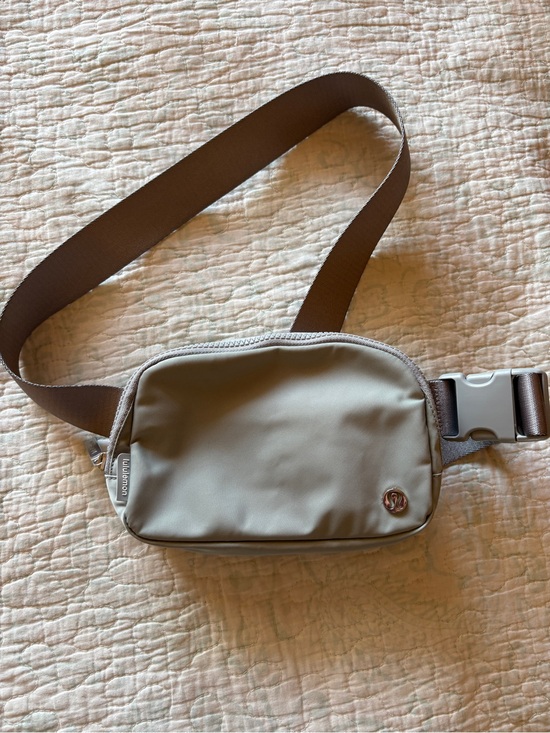 lululemon athletica Handbags - lululemon athletica Taupe and Brown Belt Bag